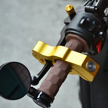 Adjustable Anti-Theft Handlebar Grip for Motorcycle