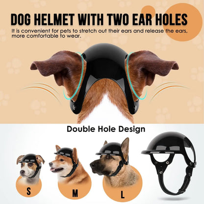 Dog Helmet And Goggles