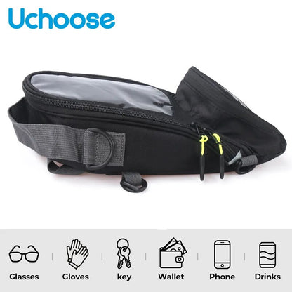 Premium Magnetic Motorcycle Tank Bag with Phone Holder