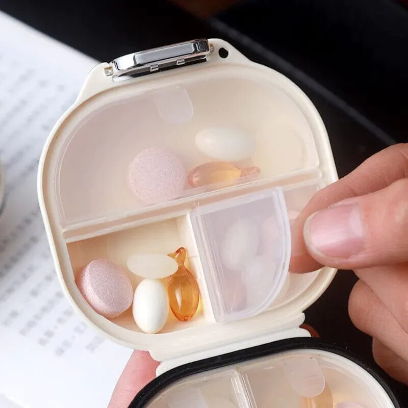 Mini Portable Pill Box