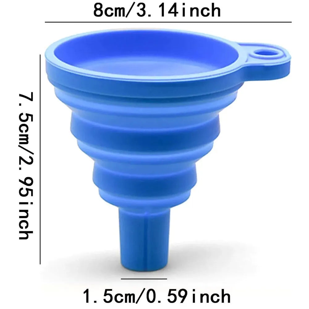 Universal Foldable Silicone Funnel