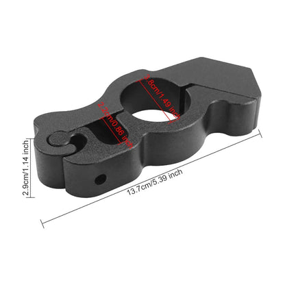 Adjustable Anti-Theft Handlebar Grip for Motorcycle