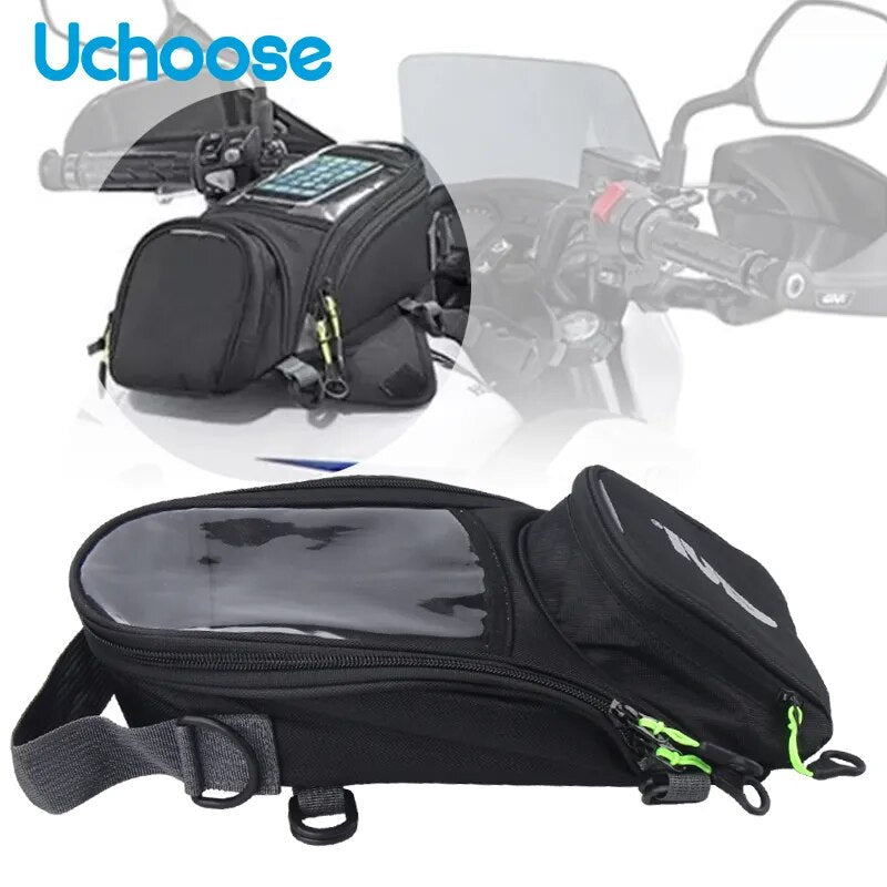 Premium Magnetic Motorcycle Tank Bag with Phone Holder